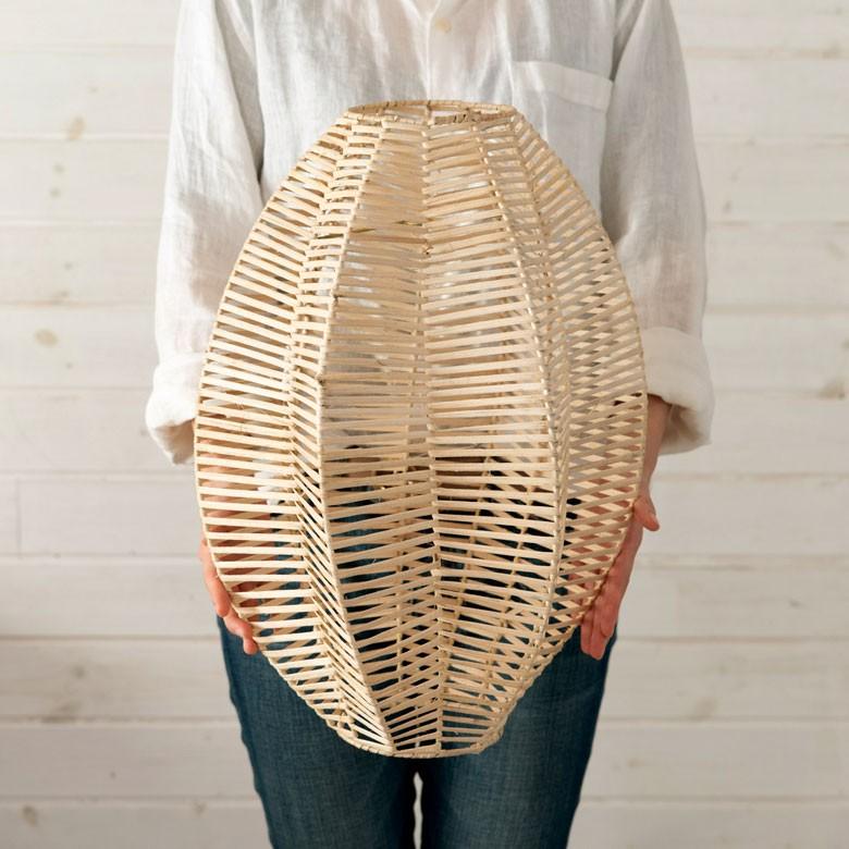 照明 ペンダント ライト ランプ シェード ラタン 籐 吊り下げ 照明 21.5cm おしゃれ LED対応 E26 アジアン 天井 インテリア リゾート 北欧 13933 | ELEMENTS（インテリア） | 05