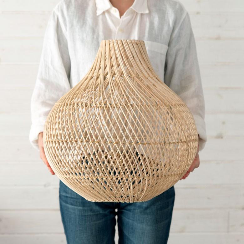 ペンダントライト ランプシェード 照明 ラタン 籐 吊り下げ 照明 21.5cm おしゃれ LED対応 E26 シェード アジアンランプ リゾート 北欧 13937 | ELEMENTS（インテリア） | 05