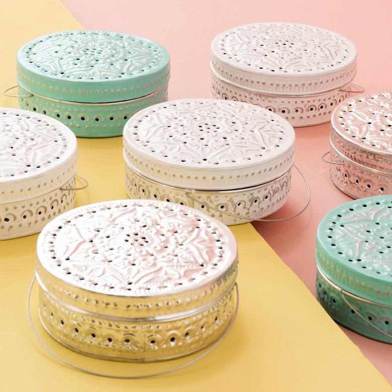 蚊取り線香ホルダー 蚊取り線香立て 蚊取り線香入れ 径約16cm 蚊取り線香 蚊遣り 蚊やり 蓋付き ハンドル付き アルミ製 虫よけ対策 13945 | ブランド登録なし | 04