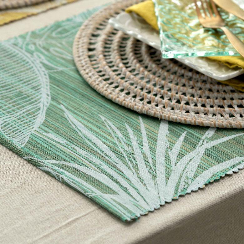 ランチョンマット ウォーターヒヤシンス製 コットン ランチマット プレースマット プレイスマット テーブルウェア キッチン 雑貨 敷物 テーブルマット 13953 | ELEMENTS（インテリア） | 19