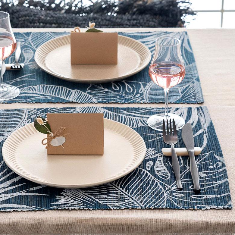 ランチョンマット ウォーターヒヤシンス製 コットン ランチマット プレースマット プレイスマット テーブルウェア キッチン 雑貨 敷物 テーブルマット 13953 | ELEMENTS（インテリア） | 11