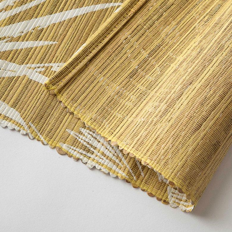 テーブルランナー ウォーターヒヤシンス製 コットン 天然素材 ハンドメイド カラフル 食卓布 クロス トロピカル モンステラ ハワイアン バナナリーフ 13954 | ELEMENTS（インテリア） | 14