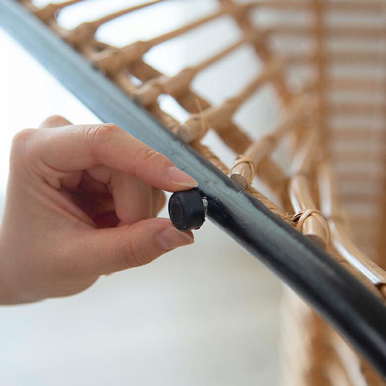 チェア ラタンチェア ラタン 籐 スチール 1脚 椅子 ダイニングチェア ラウンジチェア ロッキングチェア 一人用 店舗 家具 おしゃれ リゾート 13957 | ELEMENTS（インテリア） | 20