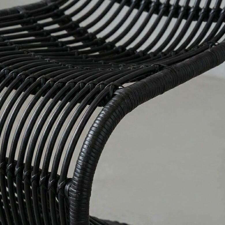 チェア ラタンチェア ラタン 籐 スチール 1脚 椅子 ダイニングチェア ラウンジチェア ロッキングチェア 一人用 店舗 家具 おしゃれ リゾート 13957 | ELEMENTS（インテリア） | 03