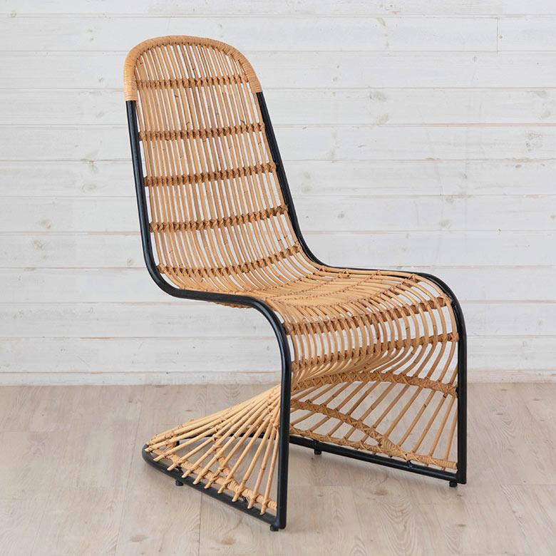 ELEMENTS（インテリア） チェア ラタンチェア ラタン 籐