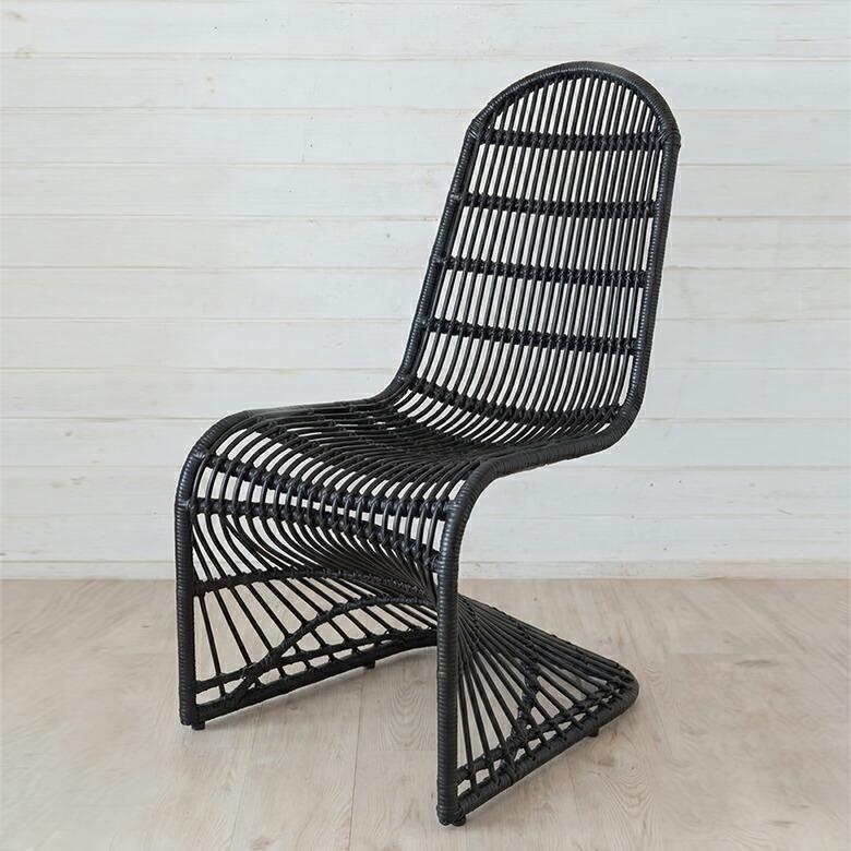 チェア ラタンチェア ラタン 籐 スチール 1脚 椅子 ダイニングチェア ラウンジチェア ロッキングチェア 一人用 店舗 家具 おしゃれ リゾート 13957 | ELEMENTS（インテリア） | 05