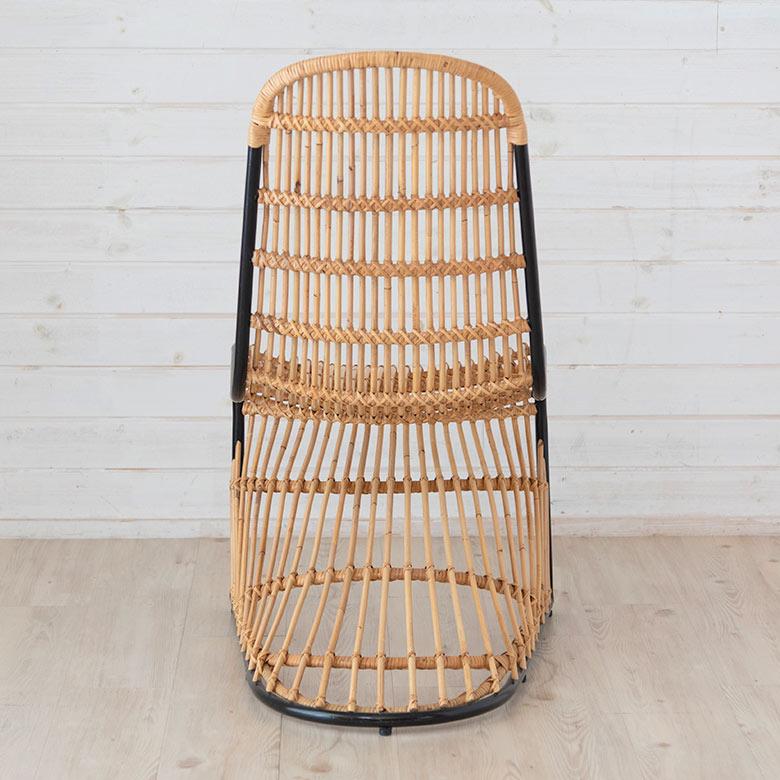 チェア ラタンチェア ラタン 籐 スチール 1脚 椅子 ダイニングチェア ラウンジチェア ロッキングチェア 一人用 店舗 家具 おしゃれ リゾート 13957 | ELEMENTS（インテリア） | 10