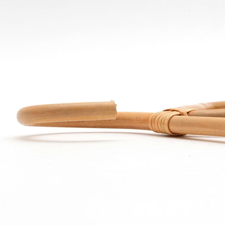 ラタンハンガーM 籐 ナチュラル ライトブラウン W40cm 大人用 タオルハンガー 衣類収納 ディスプレイ アジアン 13959 | ELEMENTS（インテリア） | 14