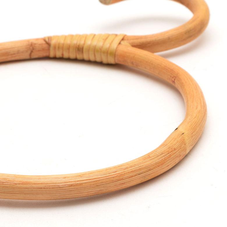 ラタンハンガー サークル 円形 籐 W15cm ループハンガー タオルハンガー 衣類収納 ディスプレイ アジアン 13961 | ELEMENTS（インテリア） | 06