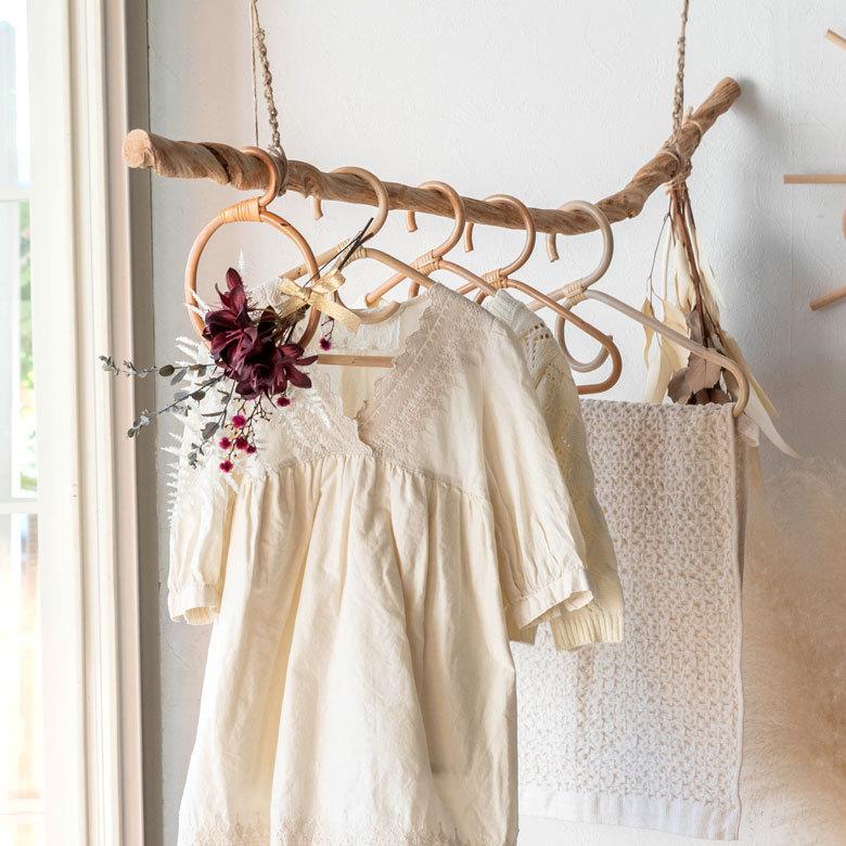 ラタンハンガー サークル 円形 籐 W15cm ループハンガー タオルハンガー 衣類収納 ディスプレイ アジアン 13961 | ELEMENTS（インテリア） | 07