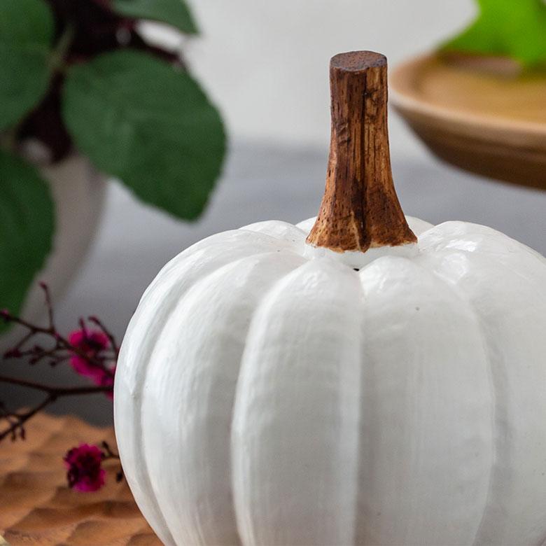 パンプキン Sサイズ 置物 オブジェ かぼちゃ ハロウィン パーティー グッズ 雑貨 ブラック 木彫り DIY デコレーション コーディネート おしゃれ 13963 | ELEMENTS（インテリア） | 05