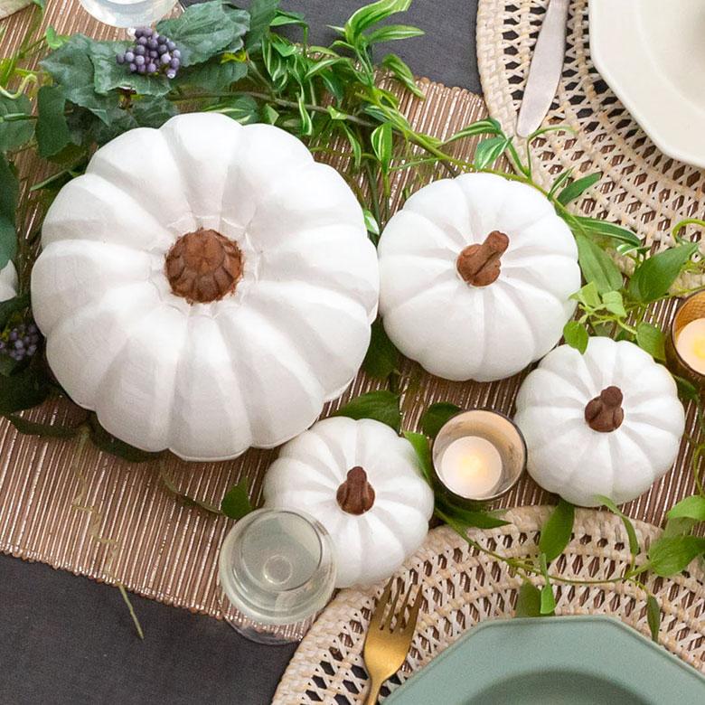 パンプキン Lサイズ 置物 オブジェ かぼちゃ ハロウィン パーティー グッズ 雑貨 ブラック 木彫り DIY デコレーション コーディネート おしゃれ 13965 | ブランド登録なし | 11