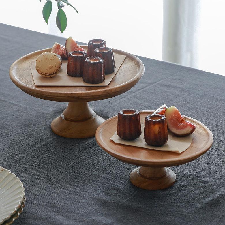 ケーキ スタンド 木 ウッド トレー トレイ 台 タワー コンポート ケーキ スタンド 木 ウッド トレー トレイ 台 タワー コンポート