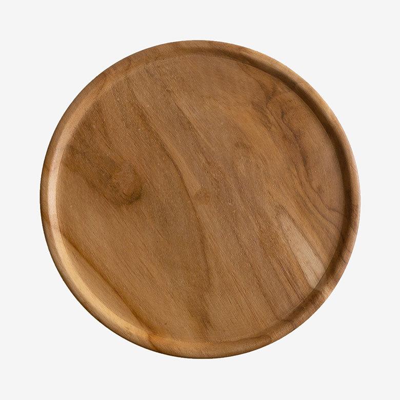 ケーキスタンド 木 木製 1段 Mサイズ 6号 直径 21cm ブラウン ケーキ トレー トレイ スタンド 台 タワー コンポート チークウッド アンティーク風 13967 | ELEMENTS（インテリア） | 16