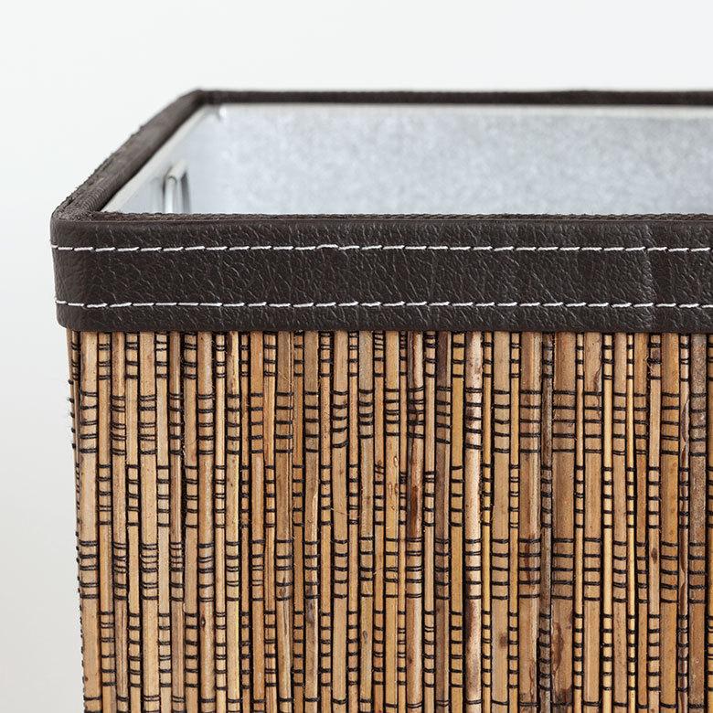 傘立て パームリディ 角型 ブラウン 茶 傘たて 傘置き かさ立て 傘 おき スタンド 玄関 収納 おしゃれ 北欧 ナチュラル アジアン 雑貨 和風 和 モダン 13992 | ブランド登録なし | 13