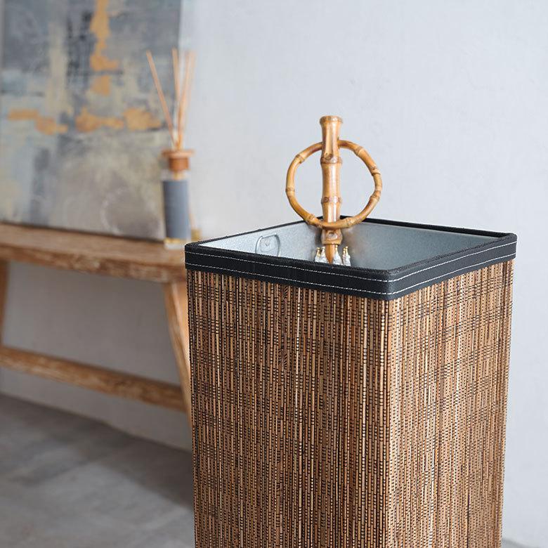 傘立て パームリディ 角型 ブラウン 茶 傘たて 傘置き かさ立て 傘 おき スタンド 玄関 収納 おしゃれ 北欧 ナチュラル アジアン 雑貨 和風 和 モダン 13992 | ブランド登録なし | 05