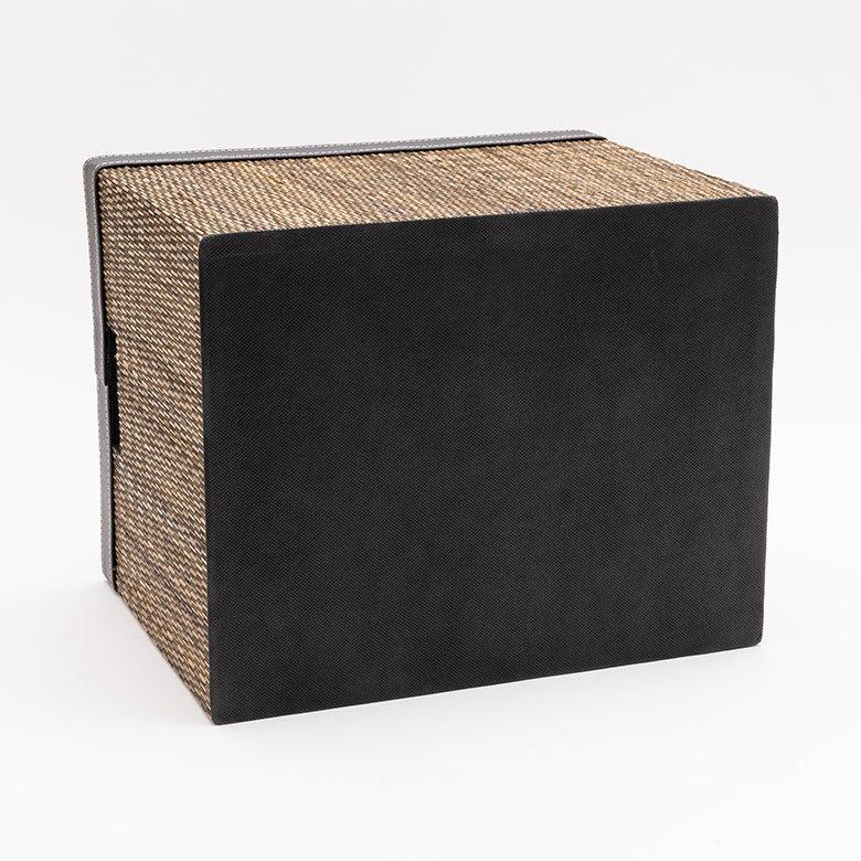 収納 ボックス インナー カラー パームリディ 持ち手 スクエア ケース  衣類 小物 整理 引き出し リビング クローゼット おしゃれ アジアン 雑貨 バリ  13995 | ブランド登録なし | 10