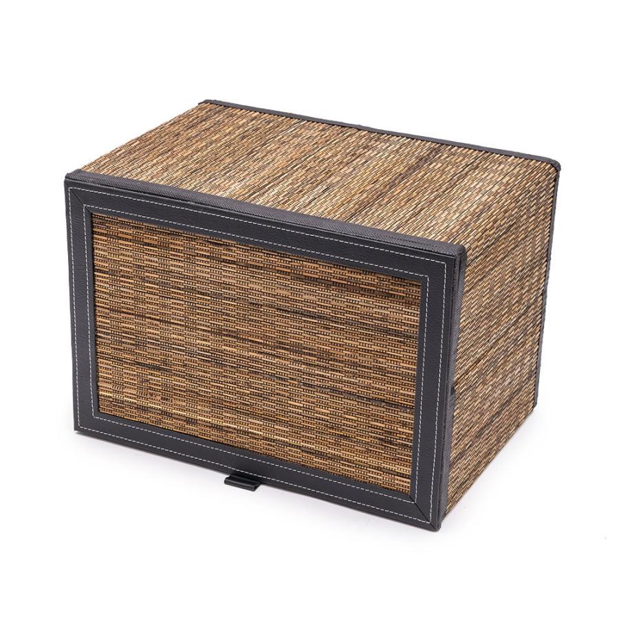 収納 ボックス フタ付き 折りたたみ パームリディ インナー カラー 折り畳み ケース インテリア リビング おしゃれ アジアン 雑貨 バリ島 南国 リゾート  13997 | ブランド登録なし | 20
