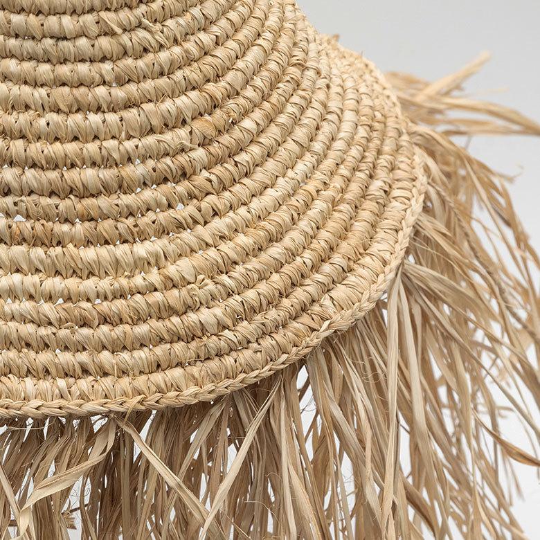 ランプ シェード ペンダント ライト 照明 器具 ラフィア 1灯 口金E26 60W LED対応 天井 シーリング 吊り下げ リゾート 西海岸風 塩系 男前 14003 | ELEMENTS（インテリア） | 09