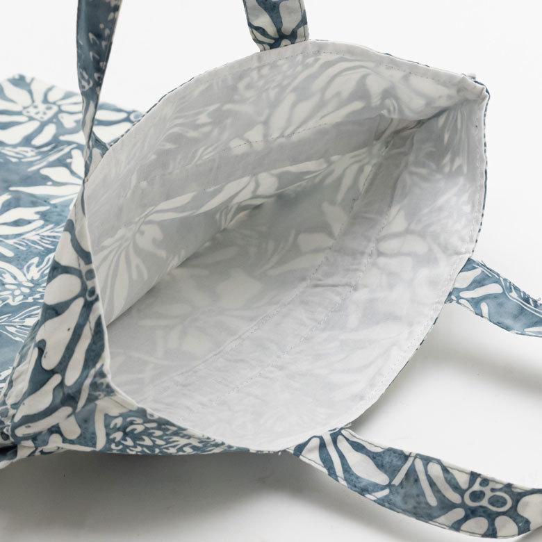 メール便対応 巾着 小物入れ スタンプ バティック 花柄 Alami アラミ トート エコ バッグ ランチ お弁当 手提げ 袋 おしゃれ 北欧  ナチュラル リゾート 14006 | ブランド登録なし | 15