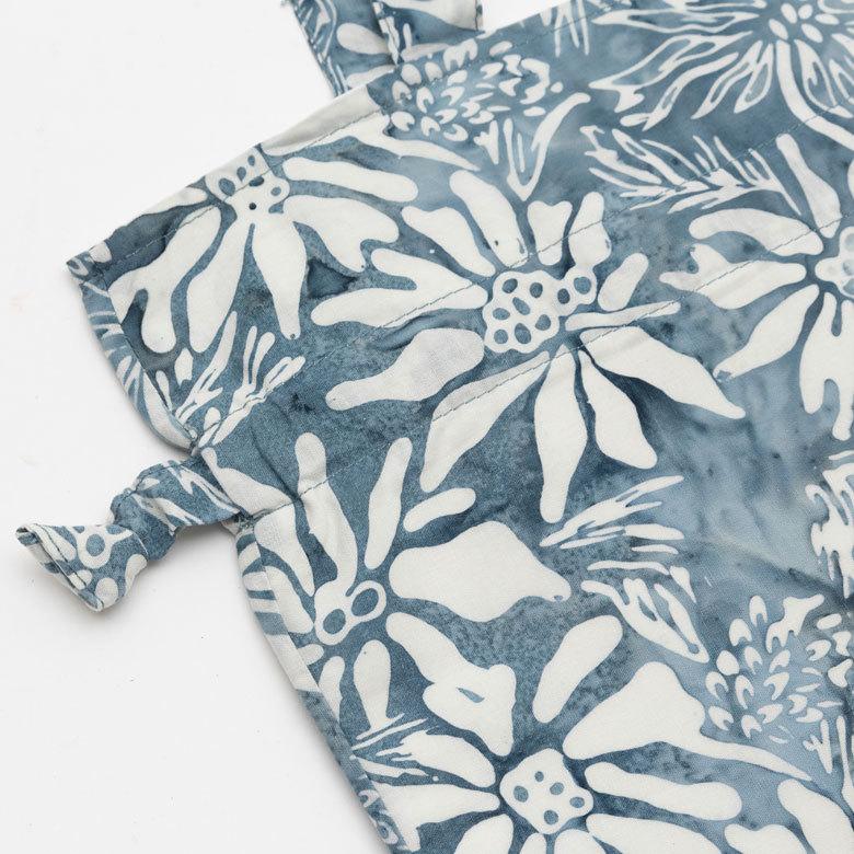 メール便対応 巾着 小物入れ スタンプ バティック 花柄 Alami アラミ トート エコ バッグ ランチ お弁当 手提げ 袋 おしゃれ 北欧  ナチュラル リゾート 14006 | ブランド登録なし | 04