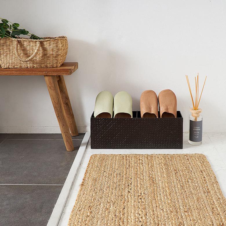 卓上 収納 デスク 机上 スリム 仕切り付 パンダン リモコン ペン 立て スリッパ 入れ  小物 スタンド 玄関 省スペース おしゃれ オフィス 北欧 西海岸 14011 | ELEMENTS（インテリア） | 13