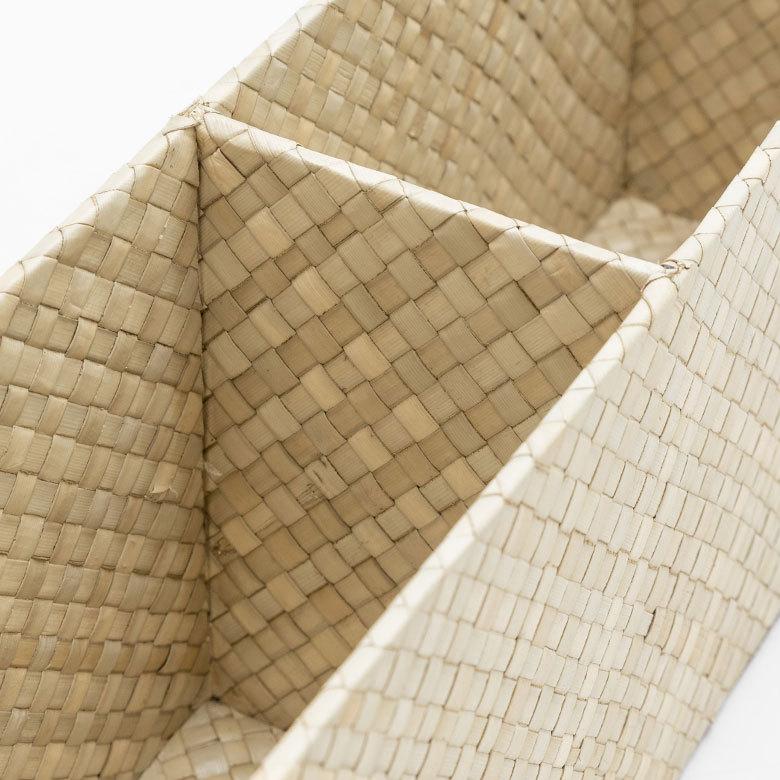 卓上 収納 デスク 机上 スリム 仕切り付 パンダン リモコン ペン 立て スリッパ 入れ  小物 スタンド 玄関 省スペース おしゃれ オフィス 北欧 西海岸 14011 | ELEMENTS（インテリア） | 20