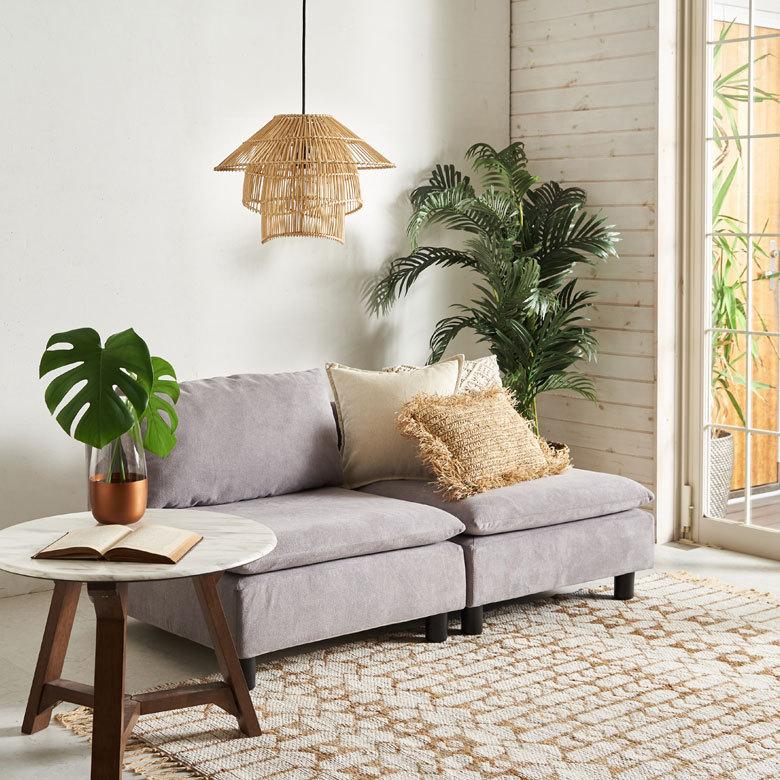 ペンダント ライト ランプ シェード ラタン 籐 口金E26 LED対応 天井 照明  器具 シーリング おしゃれ インテリア 和室 西海岸 コースタル 14014 | ELEMENTS（インテリア） | 04