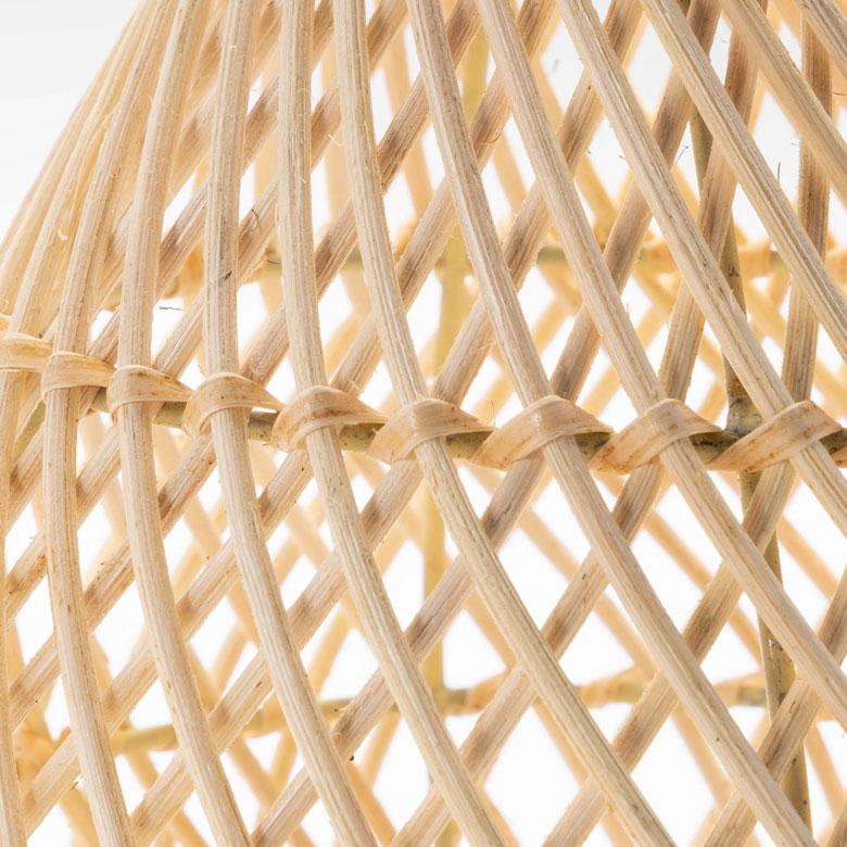 テーブル ライト ラタン ランプ シェード 口金 E12 LED対応  デスク モダン 卓上 照明 オブジェ ナチュラル 器具 北欧 リゾート 西海岸 韓国 インテリア 14015 | ELEMENTS（インテリア） | 18