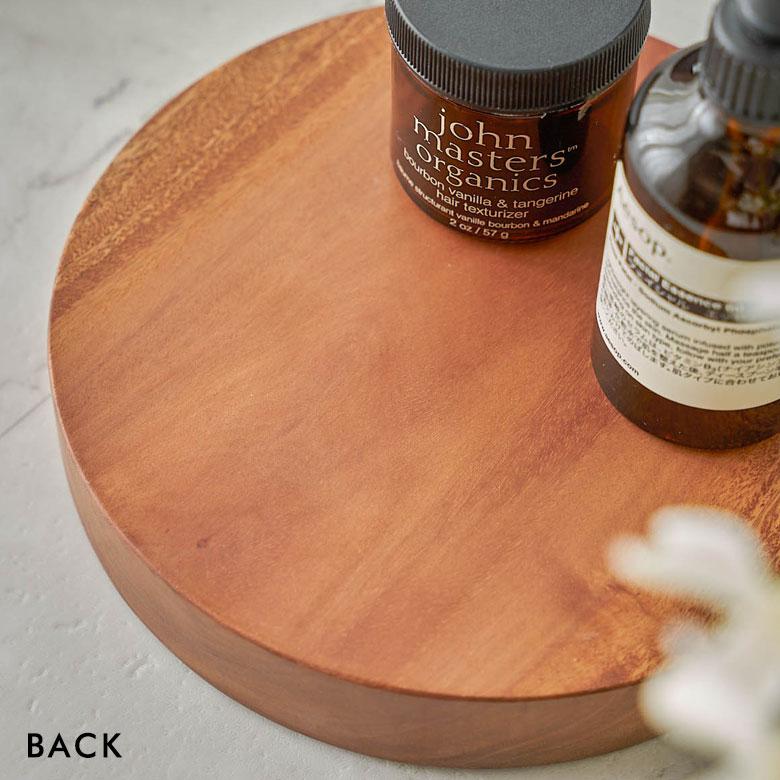 ウッド トレイ 小物 入れ 天然木 ラウンド 丸 径16cm 高さ3cm ブラウン コイン トレー デスク 鍵置き アクセサリー つり銭 おしゃれ 北欧 雑貨 西海岸風 14017 | ELEMENTS（インテリア） | 06