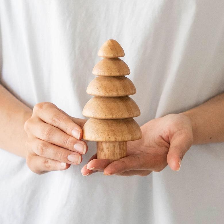 ツリー オブジェ 木製 Sサイズ クリスマス 木製 グッズ 置物 デコレーション インテリア 小物 ハンドメイド おしゃれ 北欧 ノルディック 雑貨 西海岸 1401 | ELEMENTS（インテリア） | 16