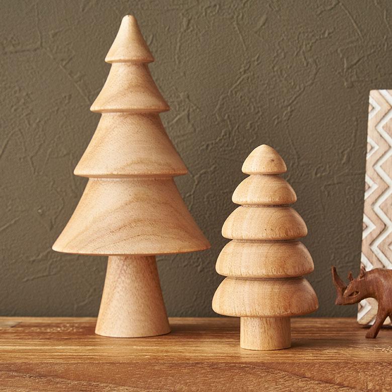 ツリー オブジェ 木製 Sサイズ クリスマス 木製 グッズ 置物 デコレーション インテリア 小物 ハンドメイド おしゃれ 北欧 ノルディック 雑貨 西海岸 1401 | ELEMENTS（インテリア） | 10