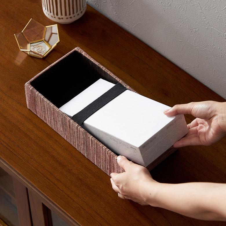 ティッシュ ケース ボックス カバー ウォーターヒヤシンス ブルー ピンク  W 27cm D 13cm H 7cm ホルダー 車 おしゃれ 北欧 西海岸風 14025 | ELEMENTS（インテリア） | 07