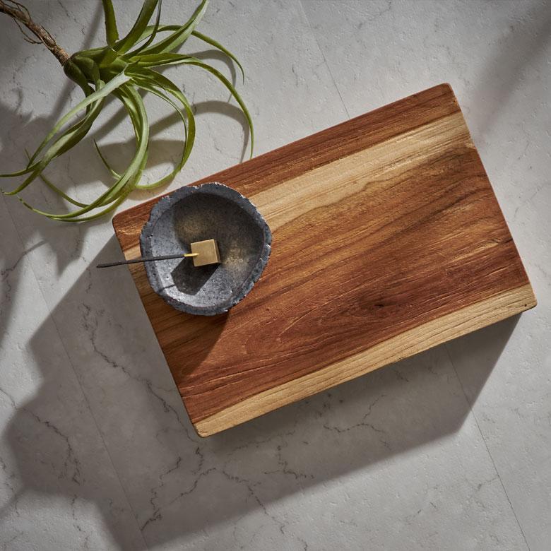 トレー トレイ ディスプレイ チーク ウッド 天然 木 インテリア アクセサリー 店舗 什器 収納 オブジェ デコレーション 置台 おしゃれ 北欧 雑貨 西海岸 14029 | ELEMENTS（インテリア） | 13