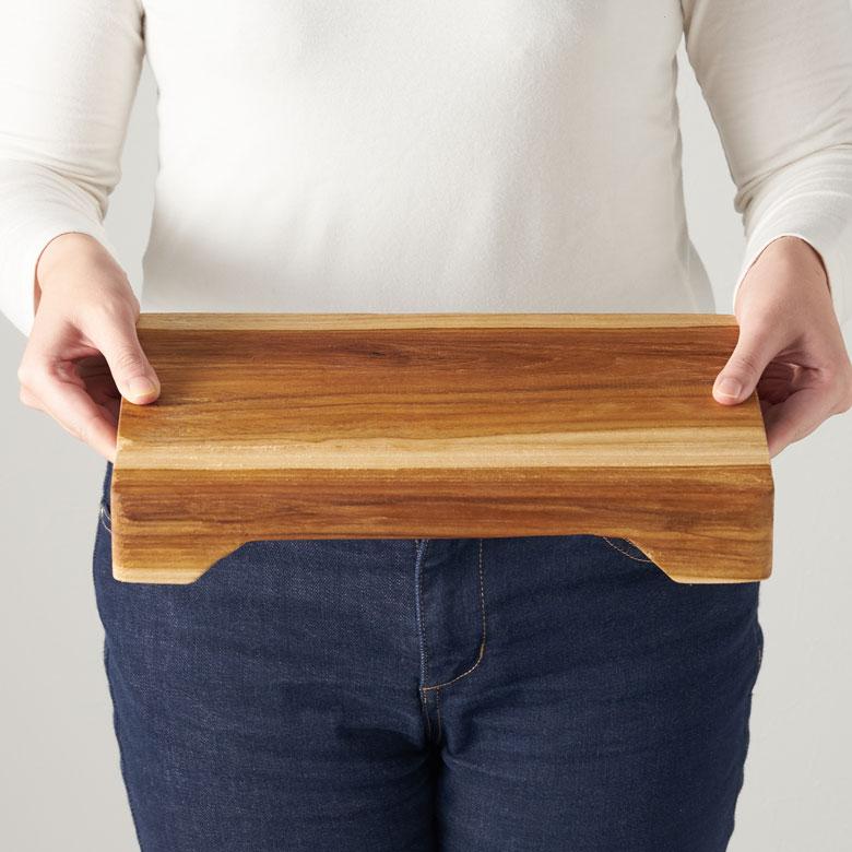 トレー トレイ ディスプレイ チーク ウッド 天然 木 インテリア アクセサリー 店舗 什器 収納 オブジェ デコレーション 置台 おしゃれ 北欧 雑貨 西海岸 14029 | ELEMENTS（インテリア） | 14