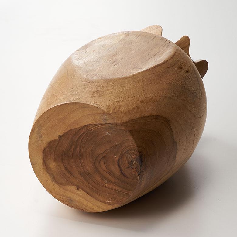 フラワー ベース 造 花 瓶 びん フェイク グリーン 高さ 30cm 天然 木 ウッド 大きめ 大型 花器 置き物 オブジェ おしゃれ 北欧 インテリア 雑貨 西海岸風 14031 | ブランド登録なし | 16