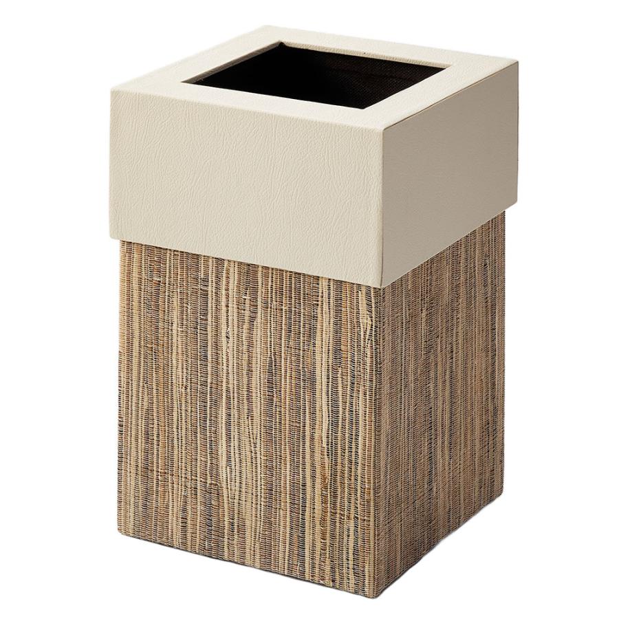 ゴミ 箱 ダスト ボックス 四角 正方形 ウォーターヒヤシンス 高さ 30cm 7L 袋 見えない 中身 くず 入れ モダン おしゃれ 北欧 リゾート 雑貨 西海岸 14038 | ELEMENTS（インテリア） | 20