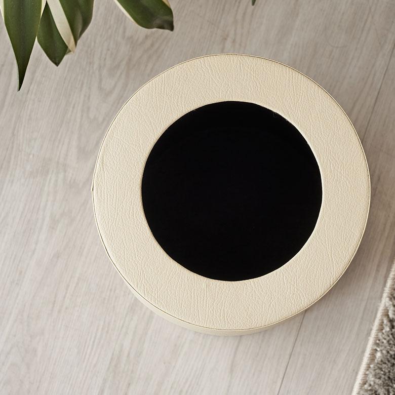 ゴミ 箱 ダスト ボックス 丸形 円型 ウォーターヒヤシンス 高さ 30cm 9L 袋 見えない 中身 くず 入れ モダン おしゃれ 北欧 リゾート 雑貨 西海岸 14039 | ELEMENTS（インテリア） | 10
