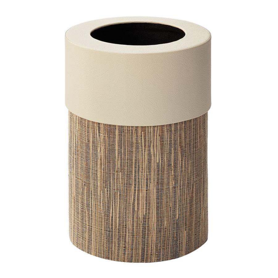 ゴミ 箱 ダスト ボックス 丸形 円型 ウォーターヒヤシンス 高さ 30cm 9L 袋 見えない 中身 くず 入れ モダン おしゃれ 北欧 リゾート 雑貨 西海岸 14039 | ELEMENTS（インテリア） | 20