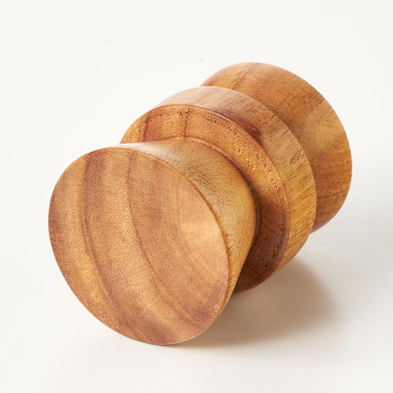 キャンドル ホルダー 天然 木 製 Ｍサイズ 2way ウッド 高さ 6cm ナチュラル スタンド ろうそく 立て テーパー ティー 什器 おしゃれ 北欧 雑貨 西海岸風 1404 | ELEMENTS（インテリア） | 18