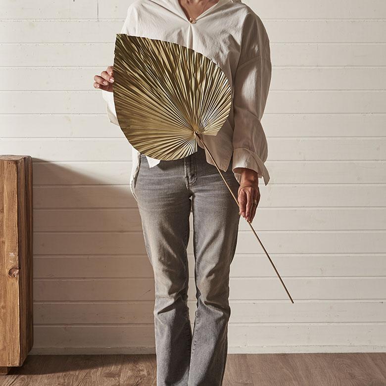 ドライフラワー ヤシ パームリーフ ヤシの葉 ドライプランツ 観葉植物 花材 スペード型 リーフ オブジェ おしゃれ リゾート 雑貨 インテリア 北欧 西海岸 14066 | ブランド登録なし | 11