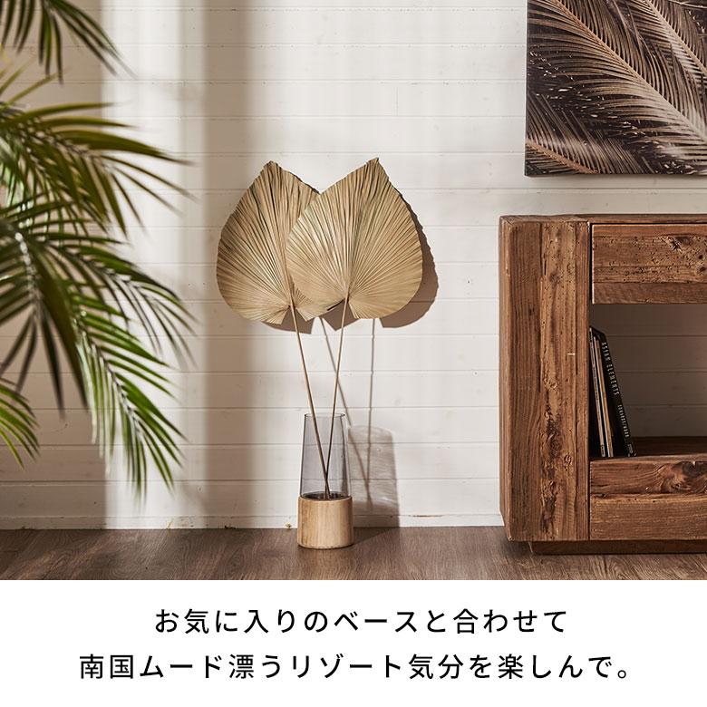 ドライフラワー ヤシ パームリーフ ヤシの葉 ドライプランツ 観葉植物 花材 スペード型 リーフ オブジェ おしゃれ リゾート 雑貨 インテリア 北欧 西海岸 14066 | ブランド登録なし | 10