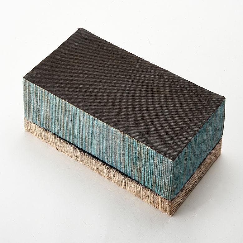 蓋付き ティッシュケース 厚型対応 ティッシュカバー ウォーターヒヤシンス Lサイズ ボックス 卓上 おしゃれ 北欧 リゾート 雑貨 インテリア 西海岸 14074 | ELEMENTS（インテリア） | 19