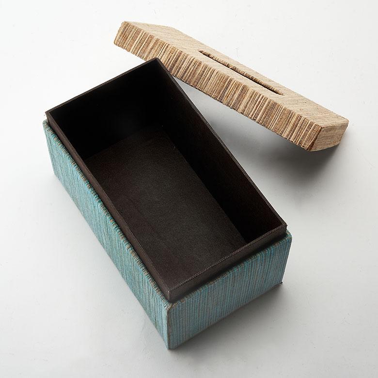 蓋付き ティッシュケース 厚型対応 ティッシュカバー ウォーターヒヤシンス XLサイズ ボックス 卓上 おしゃれ 北欧 リゾート 雑貨 インテリア 西海岸 14075 | ELEMENTS（インテリア） | 17