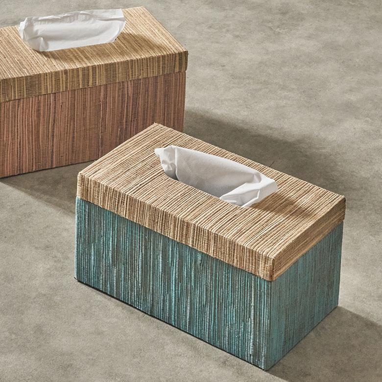 蓋付き ティッシュケース 厚型対応 ティッシュカバー ウォーターヒヤシンス XLサイズ ボックス 卓上 おしゃれ 北欧 リゾート 雑貨 インテリア 西海岸 14075 | ELEMENTS（インテリア） | 20