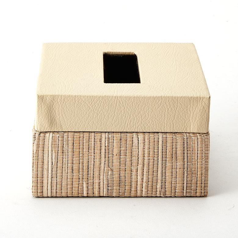 ティッシュケース おしゃれ コンパクト ハーフ ティッシュカバー レザー ウォーターヒヤシンス 合皮 おしゃれ 北欧 リゾート 雑貨 インテリア 西海岸 14079 | ELEMENTS（インテリア） | 15