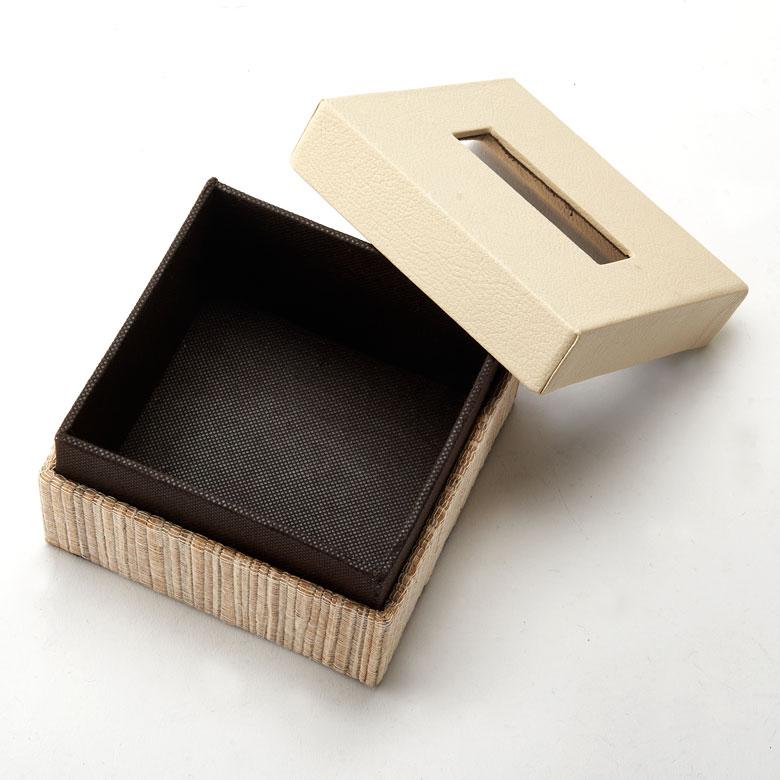 ティッシュケース おしゃれ コンパクト ハーフ ティッシュカバー レザー ウォーターヒヤシンス 合皮 おしゃれ 北欧 リゾート 雑貨 インテリア 西海岸 14079 | ELEMENTS（インテリア） | 16