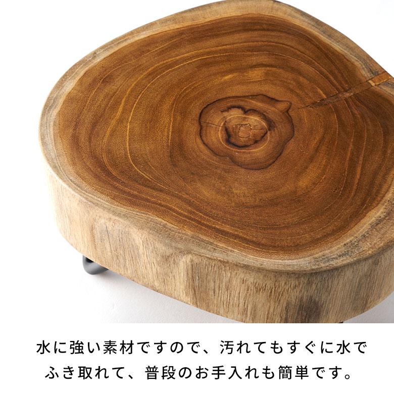 デコレーション トレイ 脚 付き 天然 木 製 アイアン 飾り 花 台 植物 アクセサリー 置き プランター スタンド おしゃれ 北欧 雑貨 インテリア 西海岸 14089 | ELEMENTS（インテリア） | 16