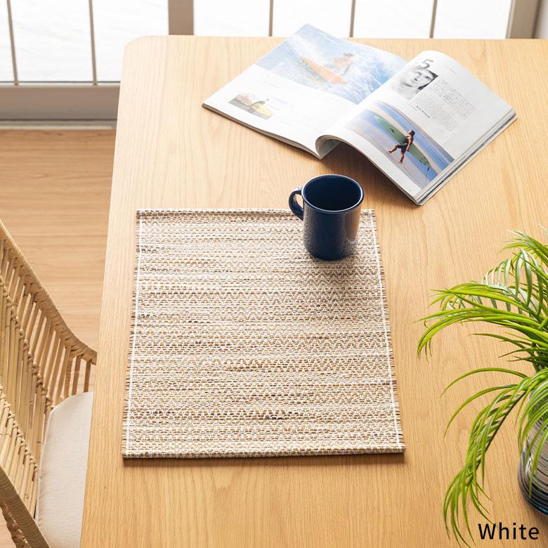 ランチョン マット シーグラス プレイス 約 幅 48cm プレース マット テーブル コーディネート おしゃれ 北欧 雑貨 インテリア メール便対応 西海岸 1409 | ELEMENTS（インテリア） | 13