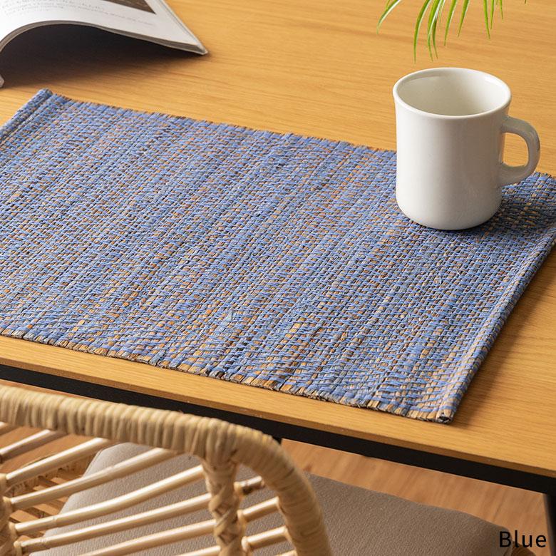 ランチョン マット シーグラス プレイス 約 幅 48cm プレース マット テーブル コーディネート おしゃれ 北欧 雑貨 インテリア メール便対応 西海岸 1409 | ELEMENTS（インテリア） | 12